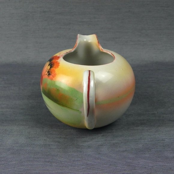 Vintage 70s Japanese Creamer | Hand-Painted Scenic Shofu China | Japan Porcelain - Picture 10 of 10